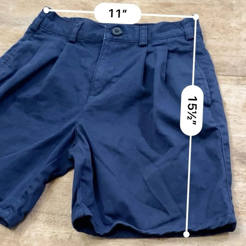 Vintage Gap Boy’s Sz‎ 7 Cotton Navy Chino Shorts